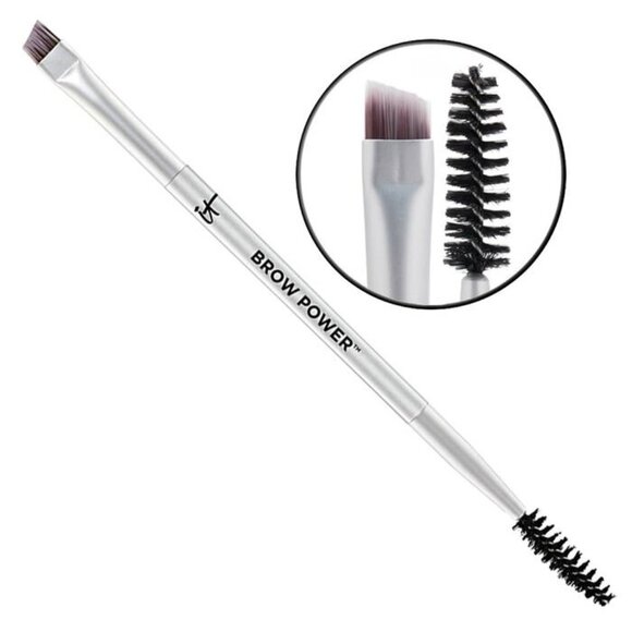 NIP ✅IT Cosmetics # 21 Heavenly Luxe Brow Power Universal Brow Transformer Brush - Picture 1 of 7